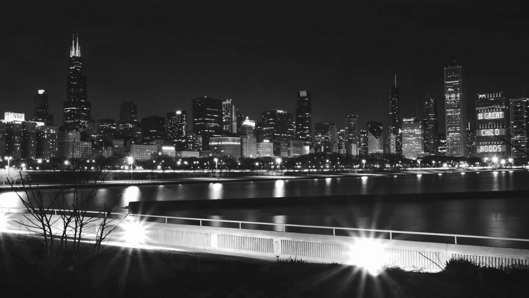 Photo title : Spotlight. Place : Chicago, Illinois, France