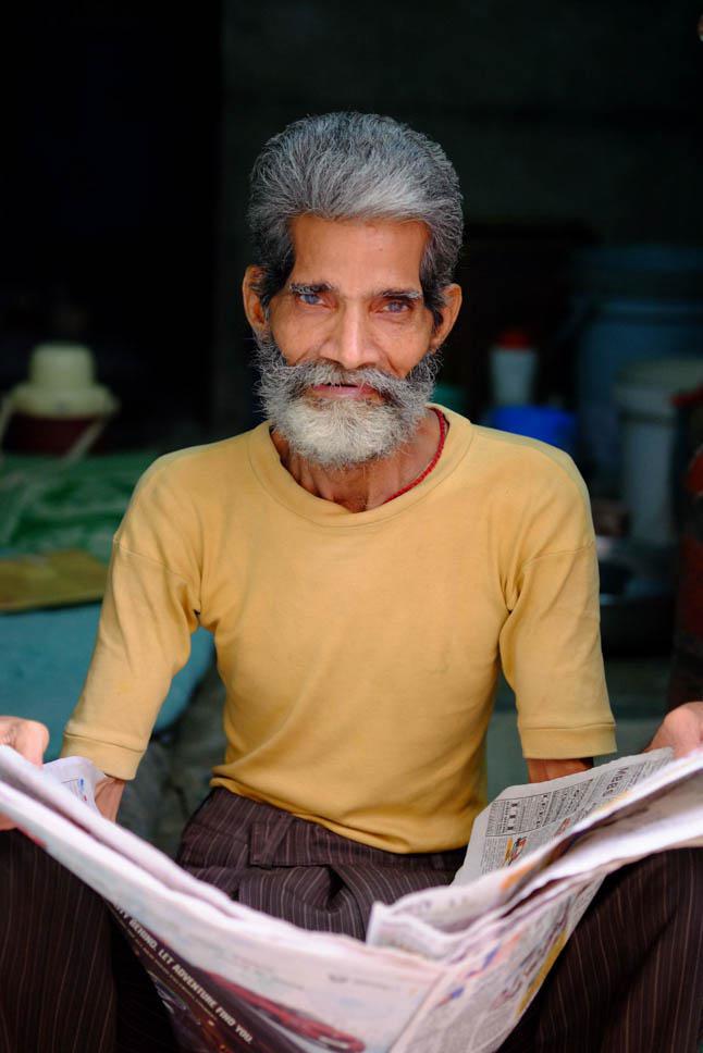 Photo title : The news. Place : Jodhpur, Rajasthan, India