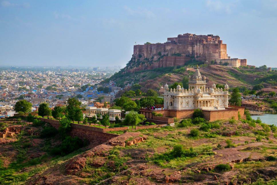 Photo title : Red fort. Place : Mehrangarh fort, Rajasthan, India